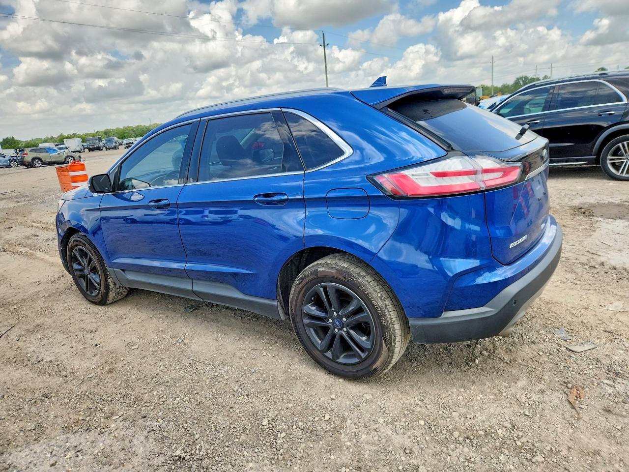 2020 Ford Edge Sel Blue vin: 2FMPK3J98LBA10796