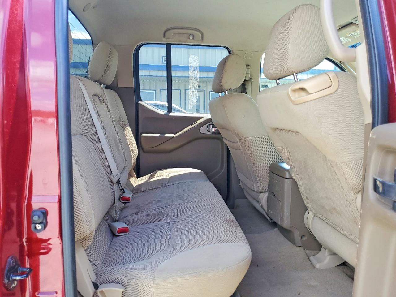 2006 Nissan Frontier Se Red vin: 1N6AD07W86C458232