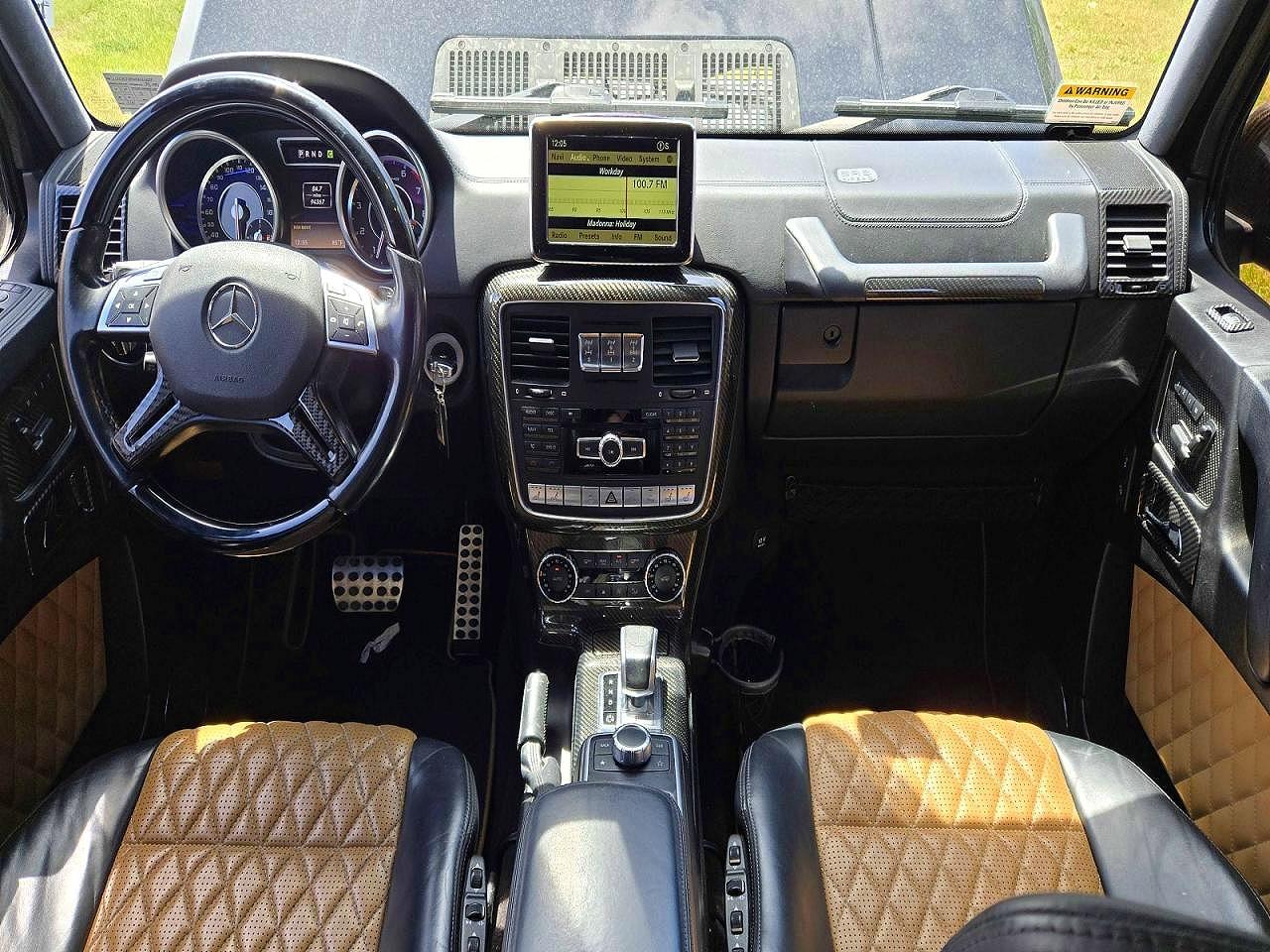 2013 Mercedes-benz G 63 Amg Black vin: WDCYC7DF0DX212633