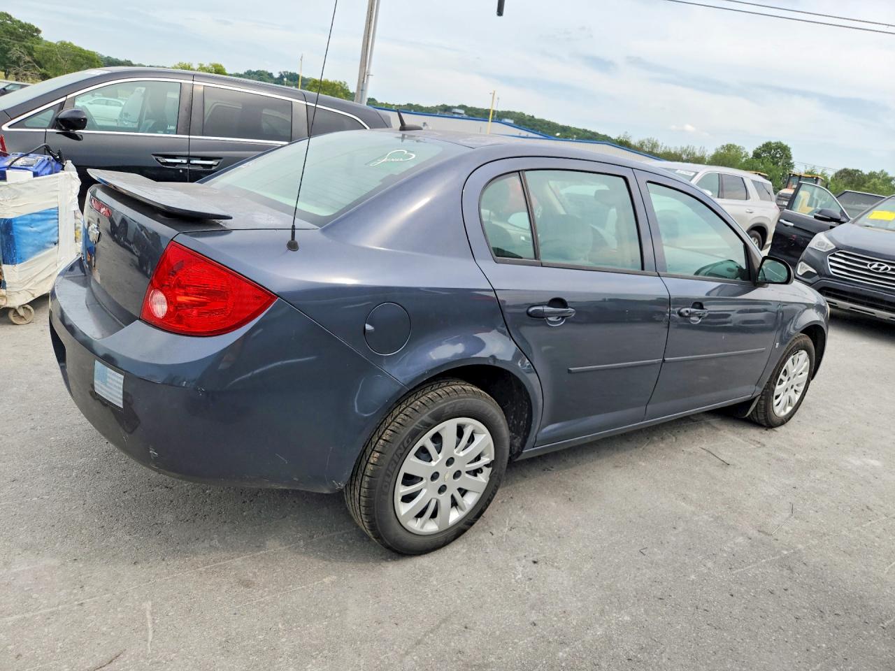 2009 Chevrolet Cobalt Ls Blue vin: 1G1AS58H997169730