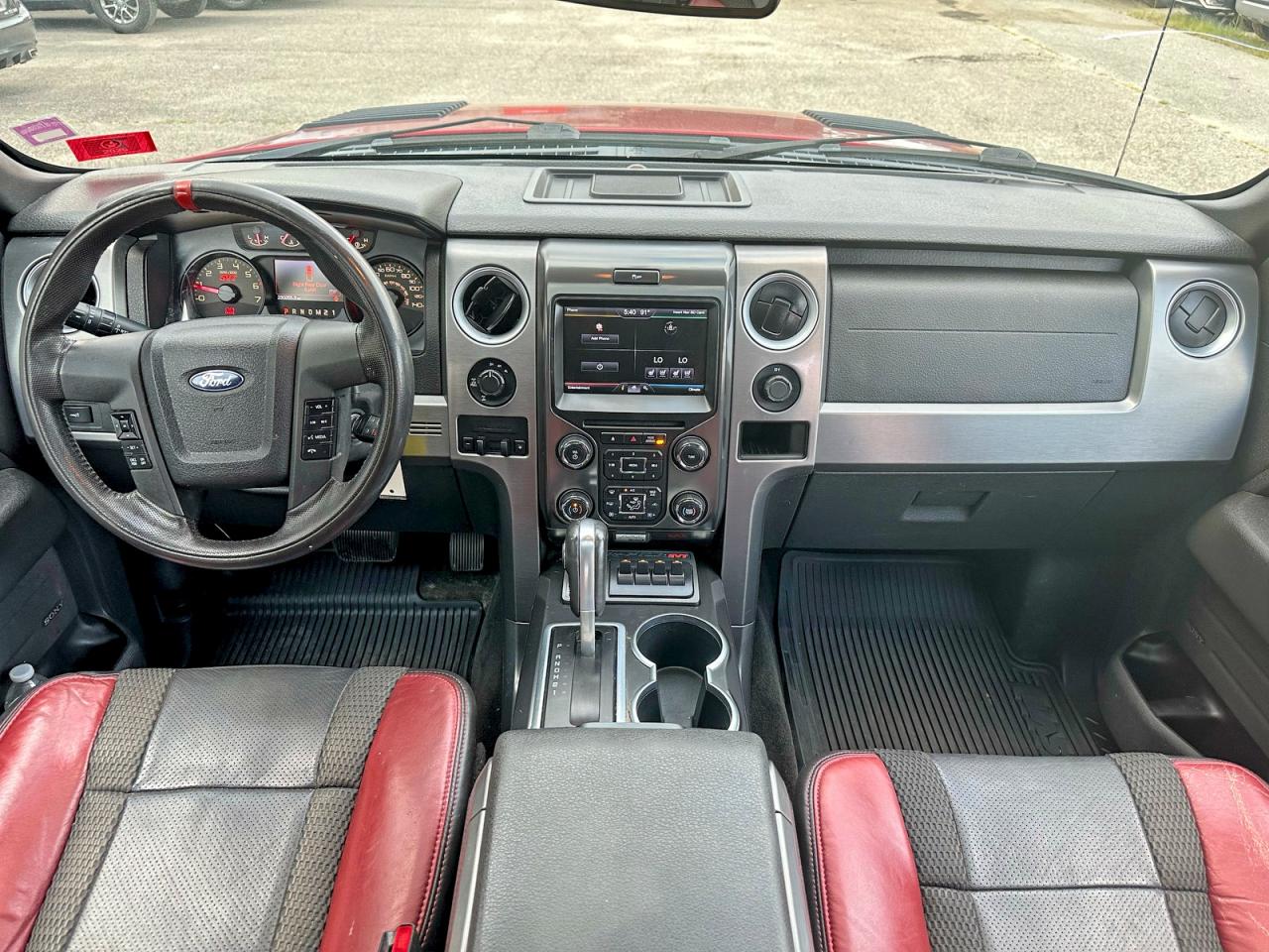 2014 Ford F150 Svt Raptor Red vin: 1FTFW1R62EFB13779