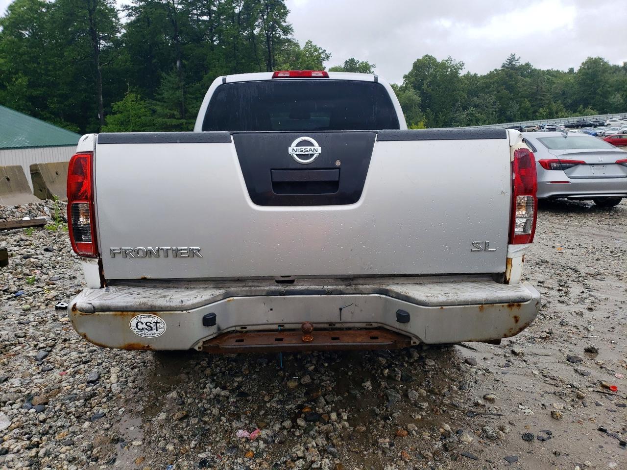 2009 Nissan Frontier Se V6 Silver vin: 1N6AD09W79C408519