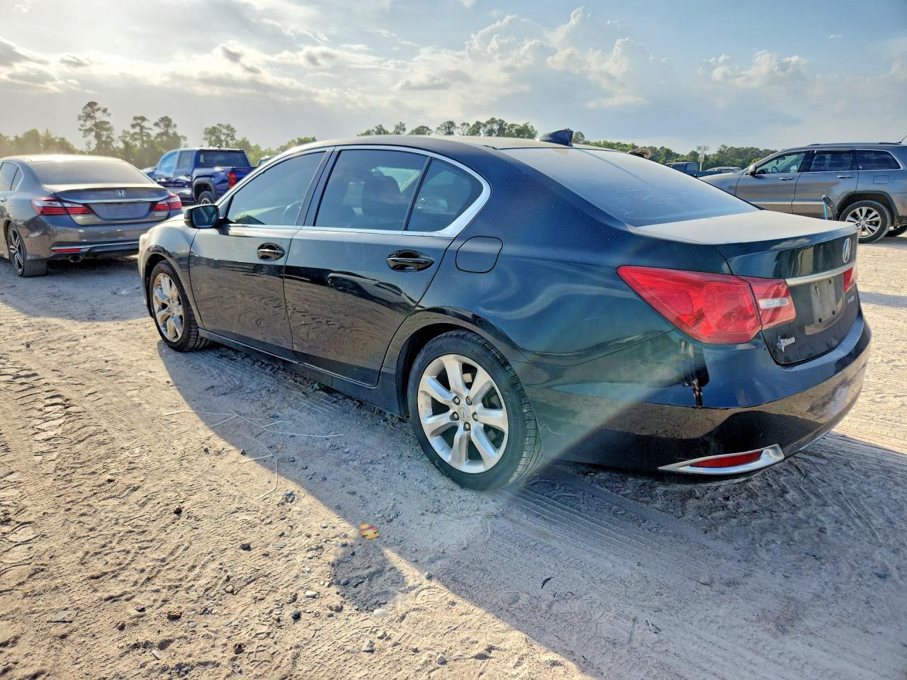 2014 Acura Rlx Black vin: JH4KC1F31EC002822