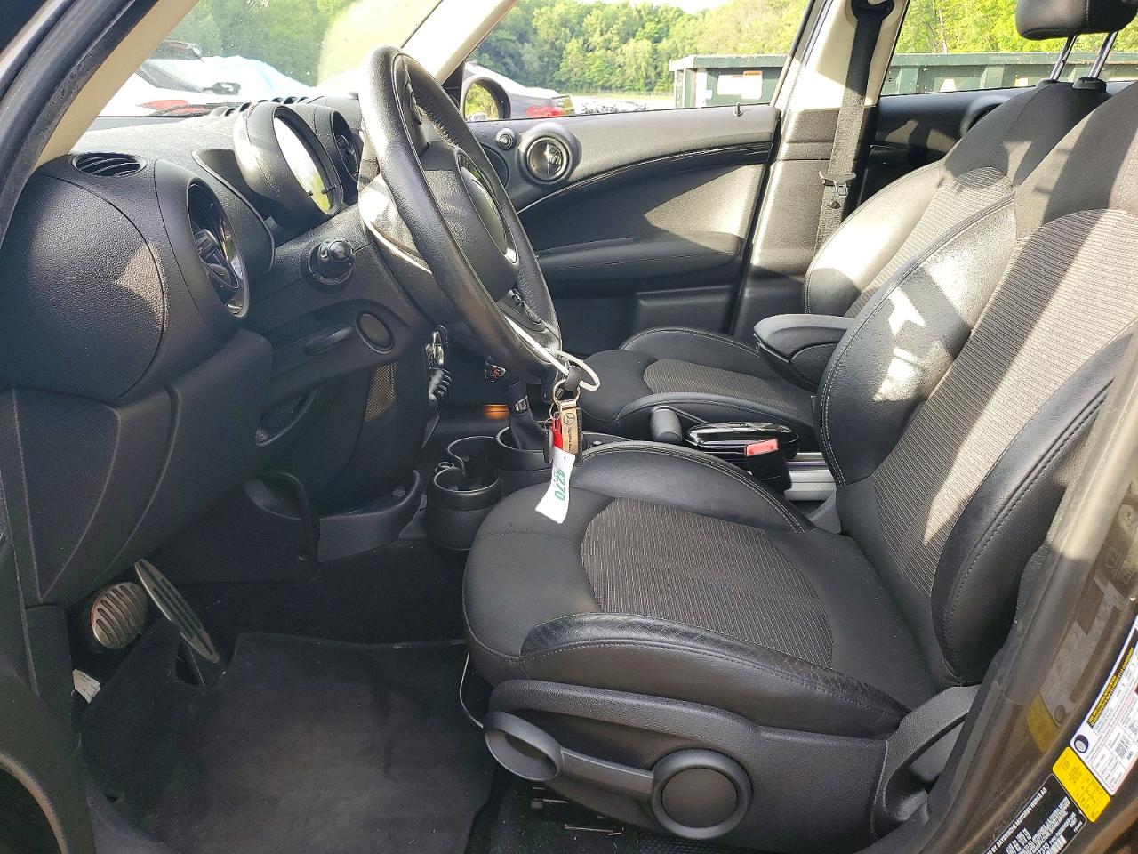 2014 Mini Cooper S Countryman Серый vin: WMWZC5C56EWP37370