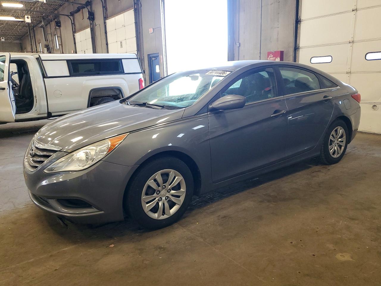 2011 Hyundai Sonata Gls Gray vin: 5NPEB4AC9BH281804