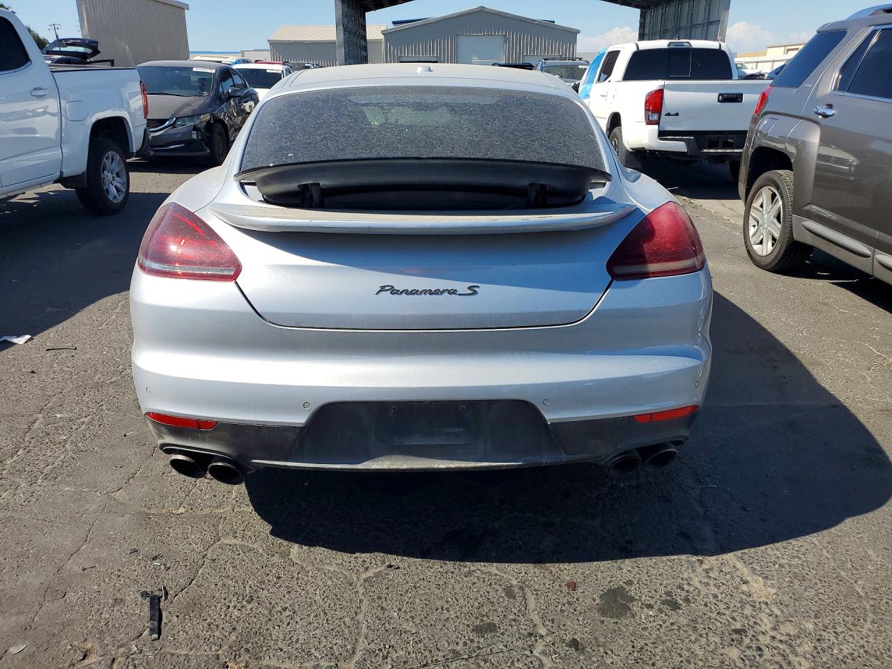 2014 Porsche Panamera S Серебряный vin: WP0AB2A77EL055945