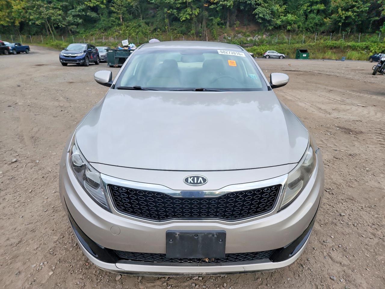 2011 Kia Optima Lx Silver vin: KNAGM4A73B5173388
