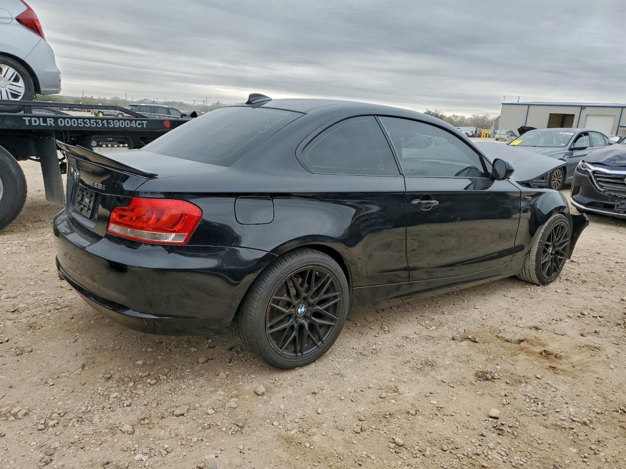 2013 Bmw 128 I Black vin: WBAUP7C53DVP24235