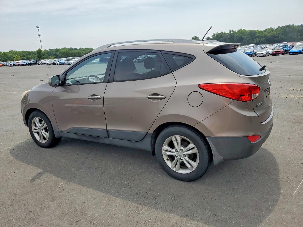 2011 Hyundai Tucson Gls Brown vin: KM8JU3ACXBU289706
