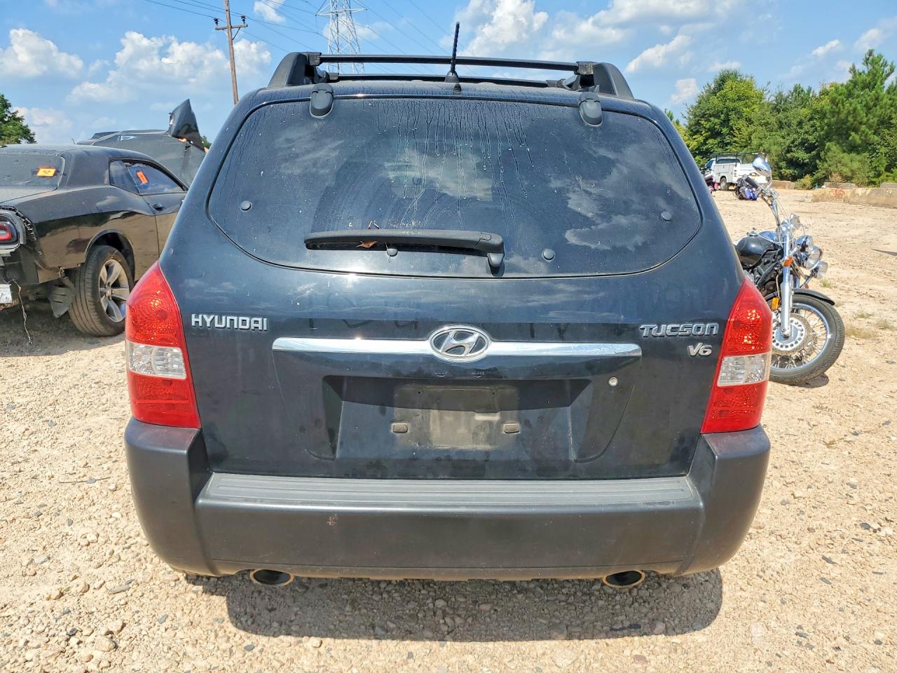 2006 Hyundai Tucson Gls Black vin: KM8JN12D06U407289