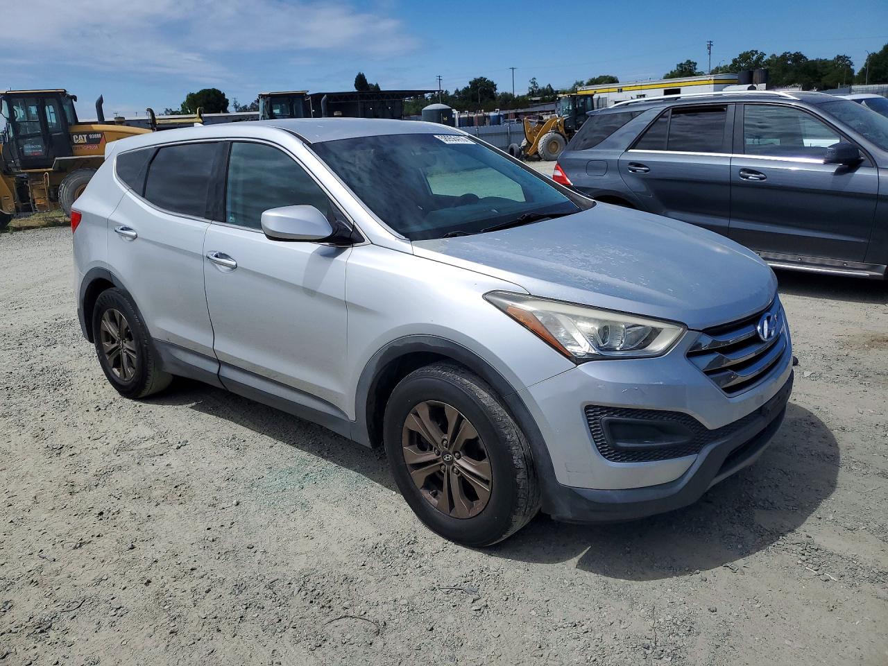 2015 Hyundai Santa Fe Sport 2.4l Silver vin: 5XYZT3LB1FG265543