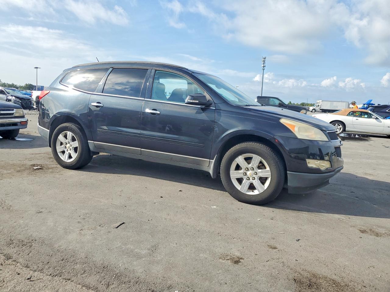 2011 Chevrolet Traverse Lt Black vin: 1GNKRJEDXBJ311424