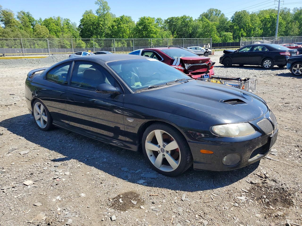 2006 Pontiac Gto Черный vin: 6G2VX12U16L825969