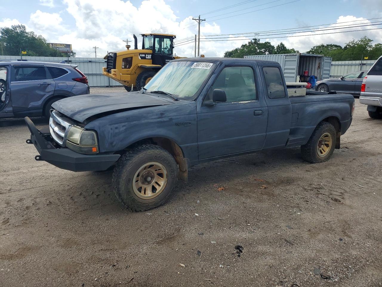 1999 Ford Ranger Super Cab Black vin: 1FTYR14V1XPB79848