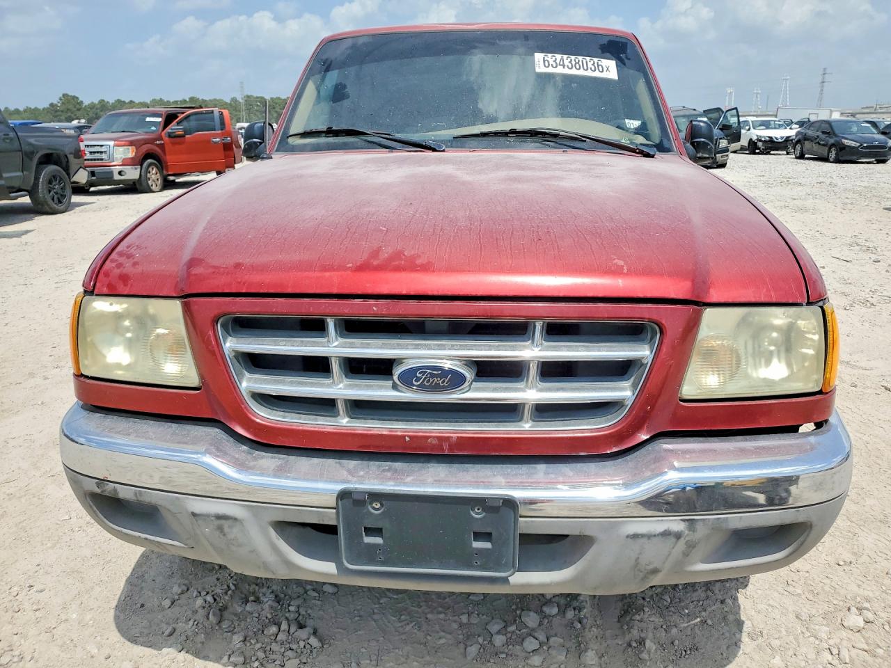2003 Ford Ranger Red vin: 1FTYR10D23PB88646