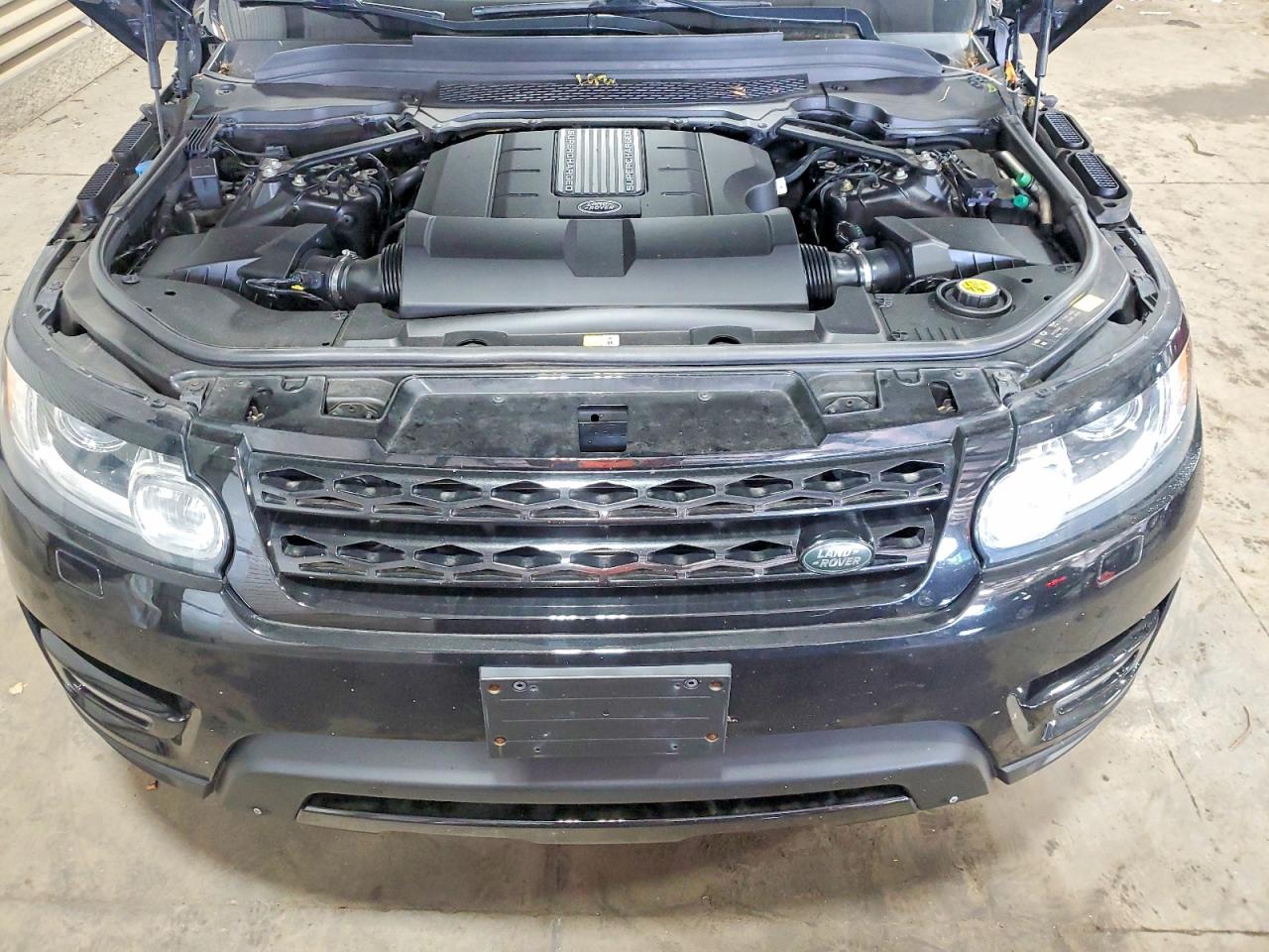 2015 Land Rover Range Rover Sport Hse Black vin: SALWR2VFXFA626577