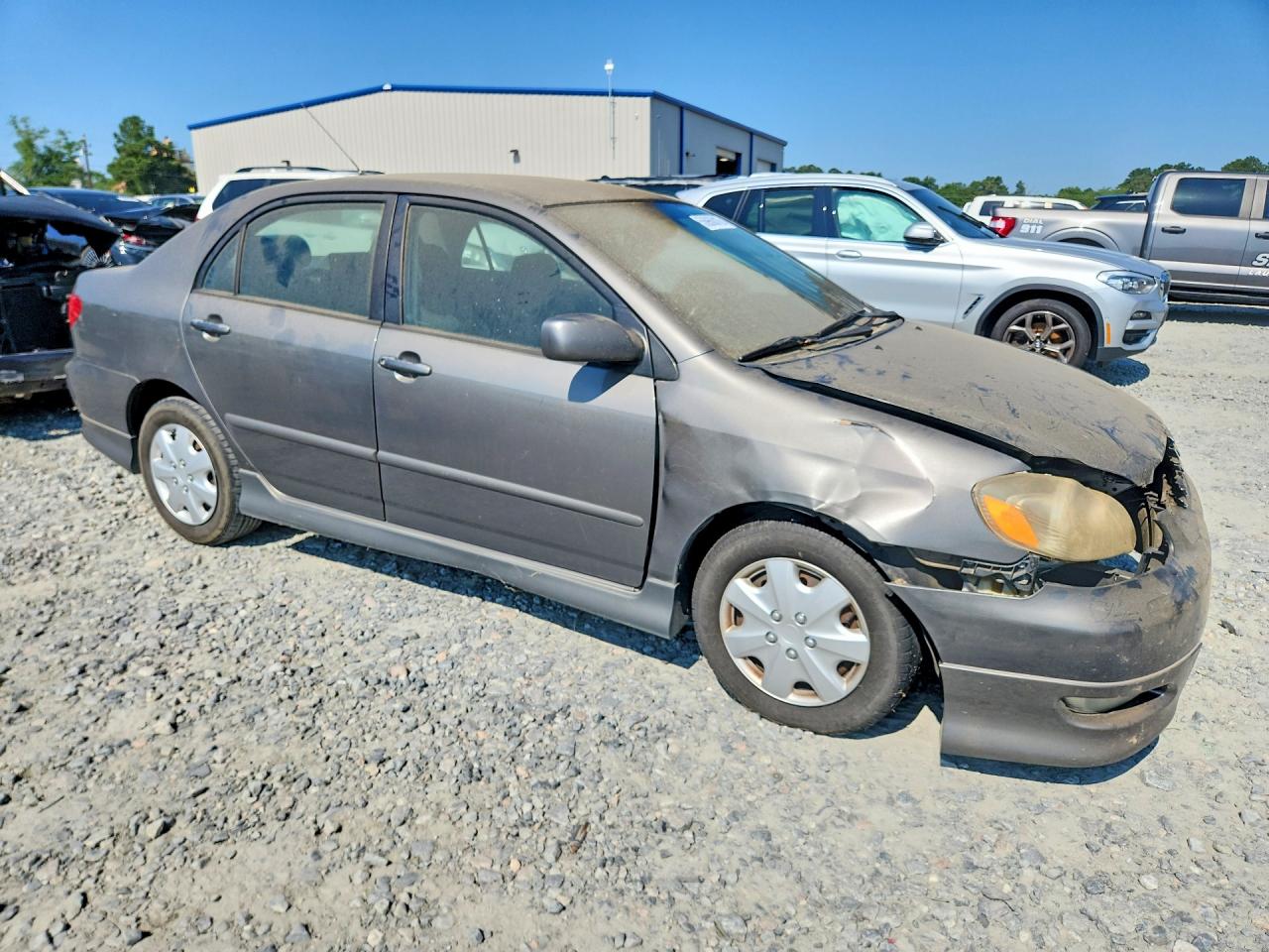 2006 Toyota Corolla S Gray vin: 2T1BR32E76C627740