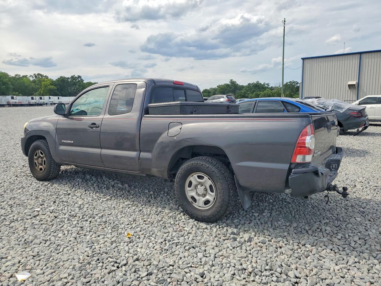 2011 Toyota Tacoma Access Cab Черный vin: 5TFTX4CNXBX008608