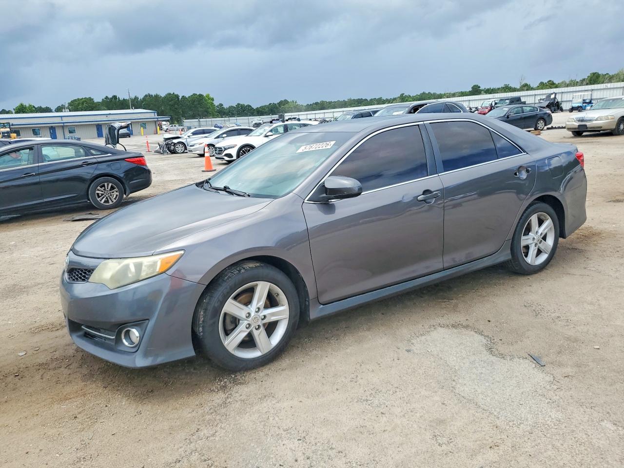 2013 Toyota Camry Se Gray vin: 4T1BF1FK6DU712643