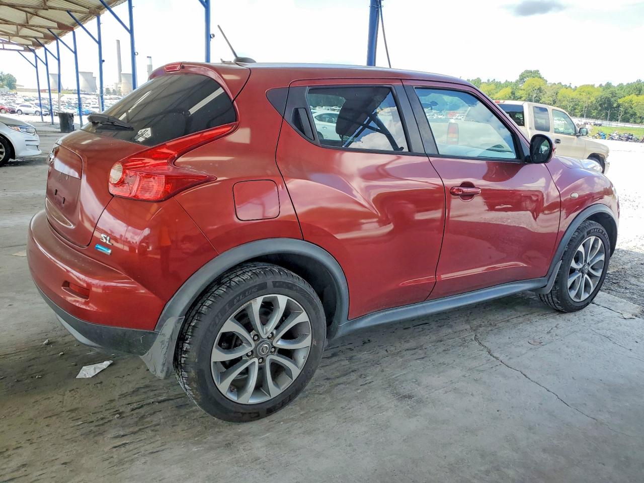 2012 Nissan Juke S Красный vin: JN8AF5MRXCT105161