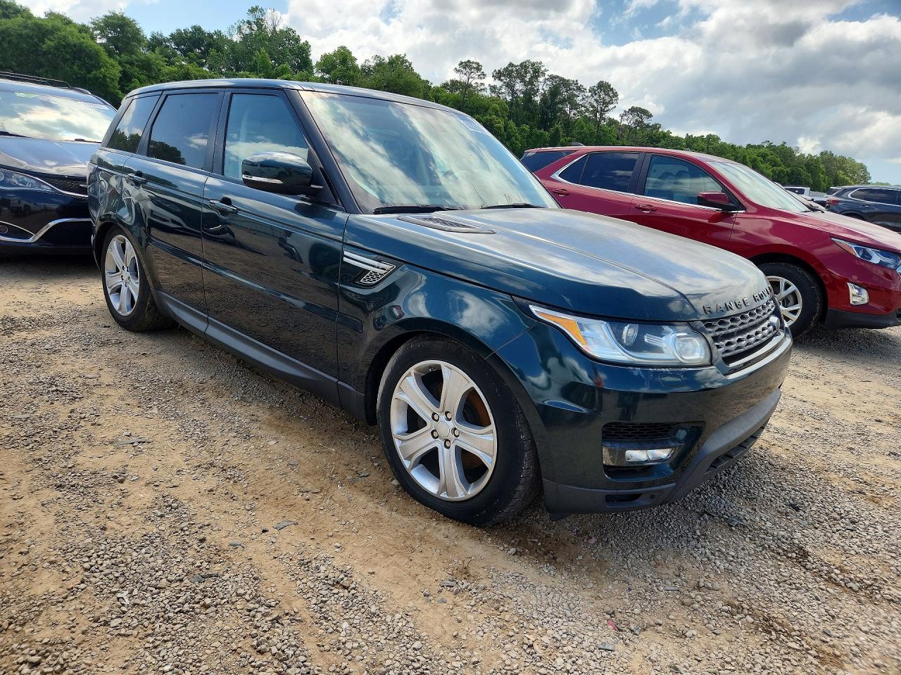 2015 Land Rover Range Rover Sport Hse Green vin: SALWR2VF8FA616615