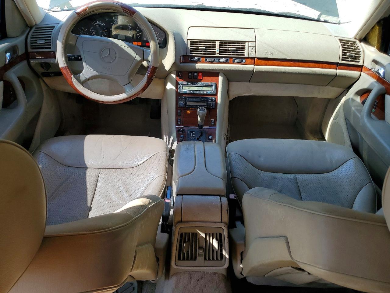 1999 Mercedes-benz S 320 Черный vin: WDBGA33G4XA431062