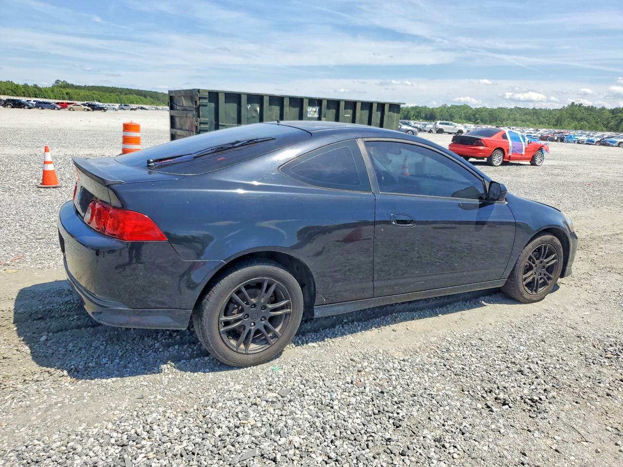 2006 Acura Rsx Black vin: JH4DC54836S008319
