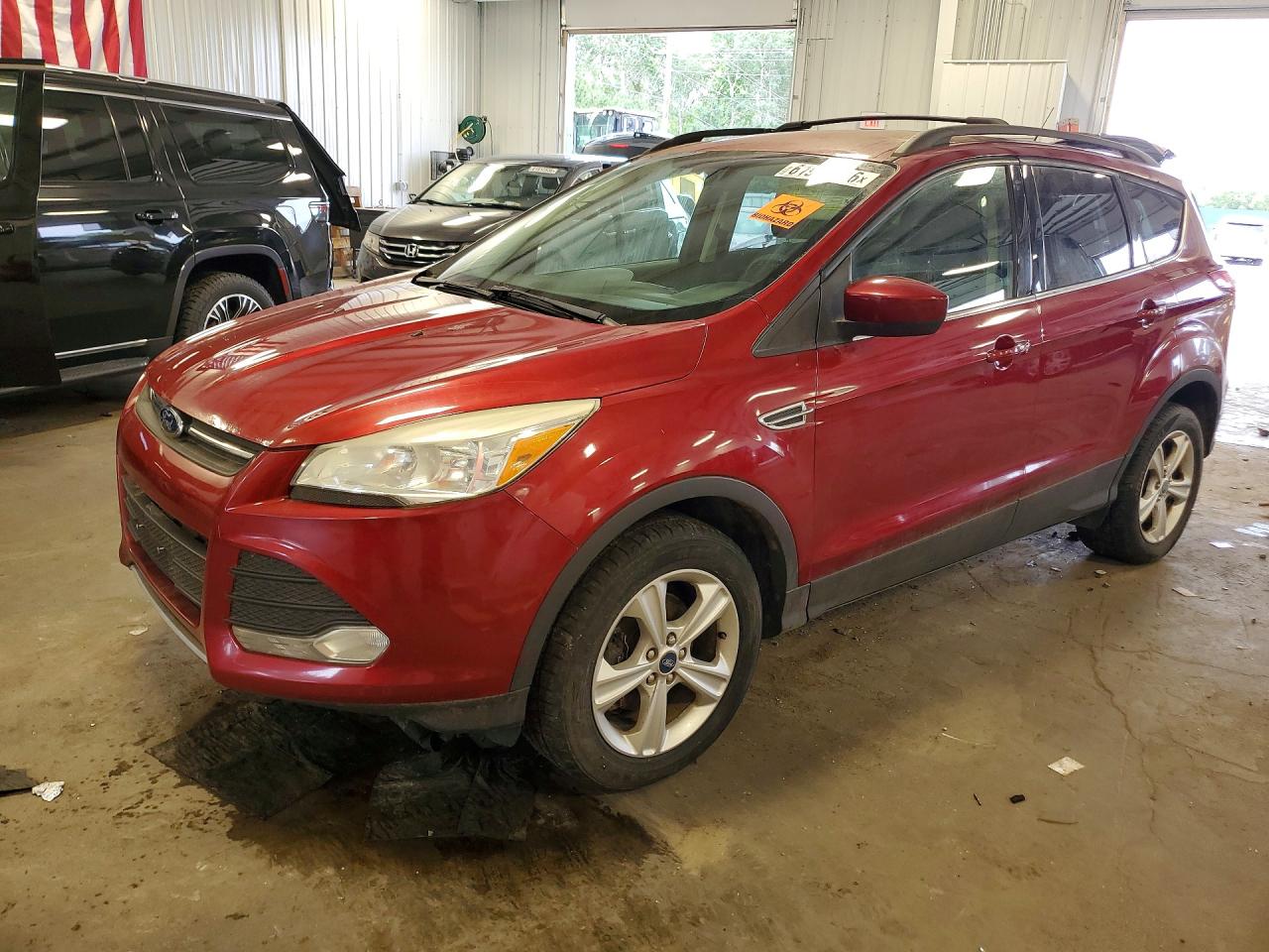 2013 Ford Escape Se Red vin: 1FMCU9GX5DUA45261