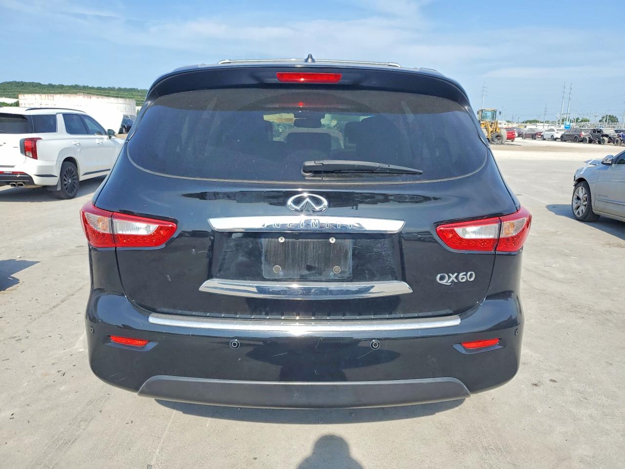 2015 Infiniti Qx60 Base Black vin: 5N1AL0MMXFC535557