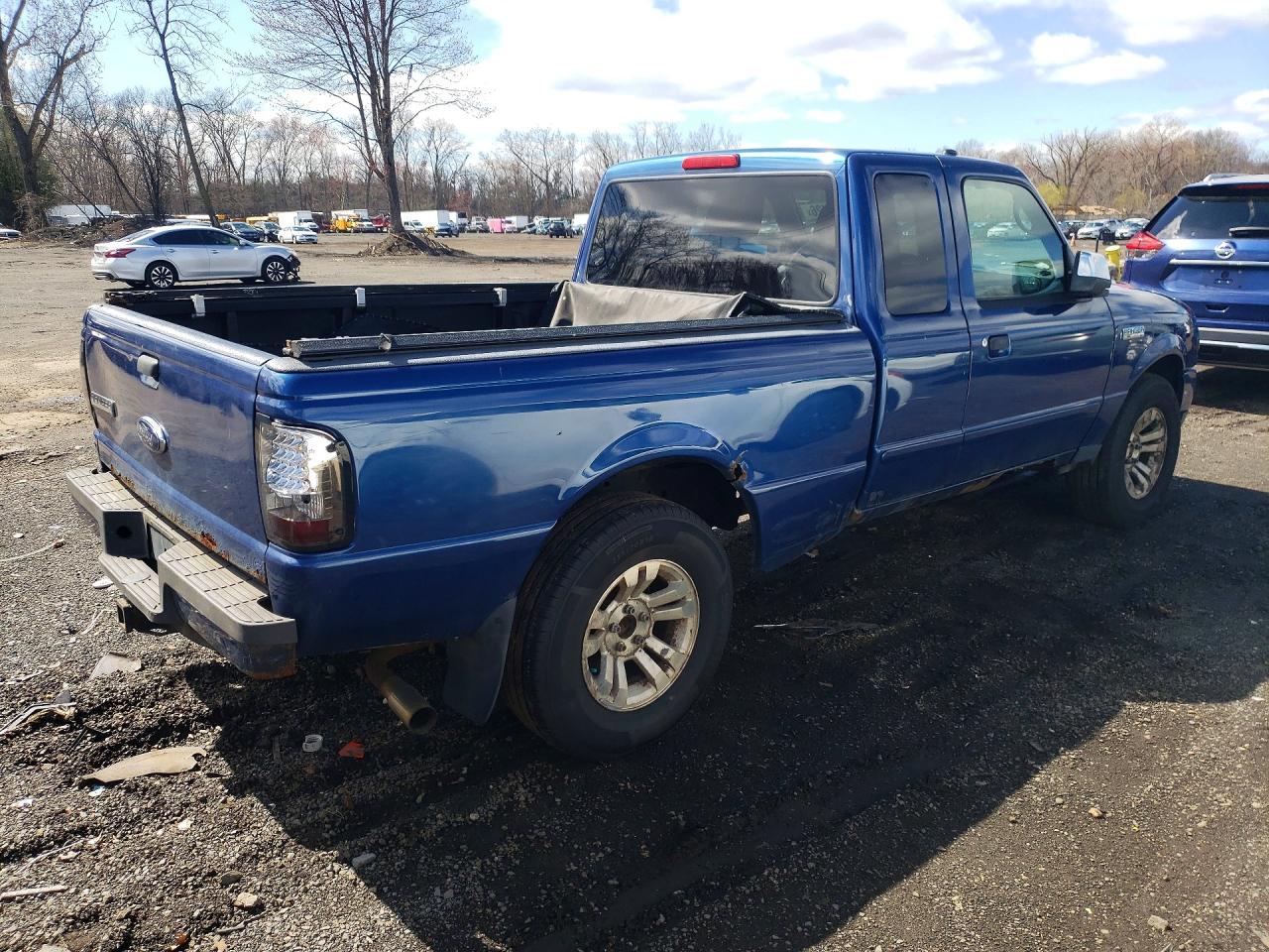 2010 Ford Ranger Super Cab Синий vin: 1FTLR4FE2APA25715