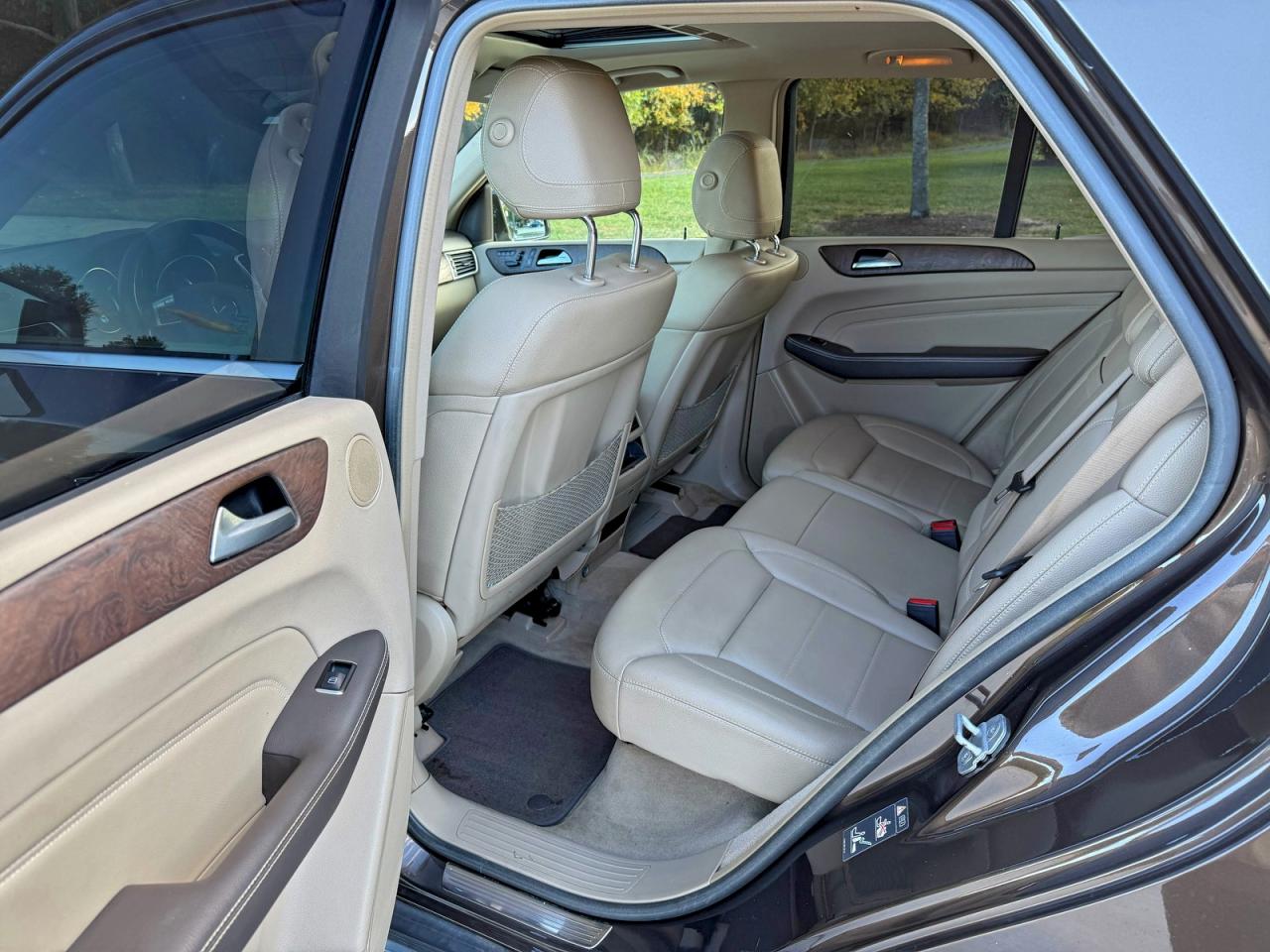 2012 Mercedes-benz Ml 350 4matic Brown vin: 4JGDA5HB2CA026708