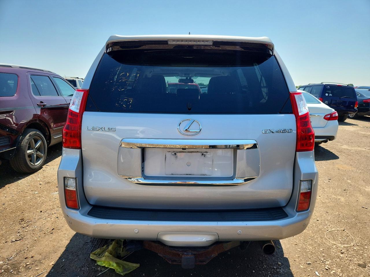2010 Lexus Gx 460 Silver vin: JTJBM7FXXA5002155