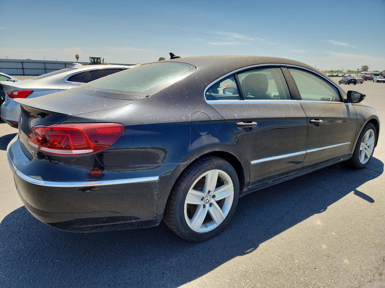 2015 Volkswagen Cc Sport Black vin: WVWBP7AN8FE827179
