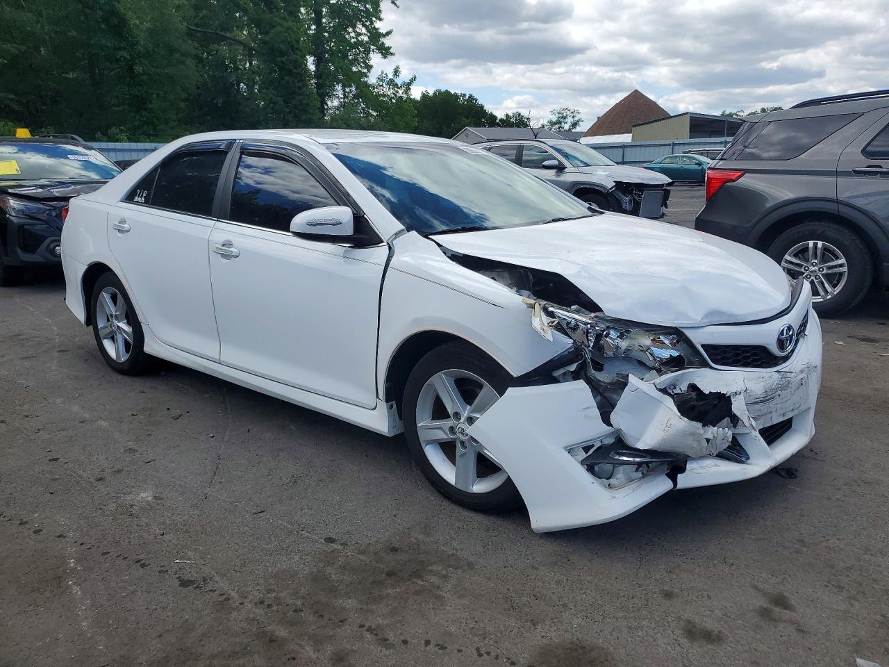 2012 Toyota Camry Se White vin: 4T1BF1FK8CU193965