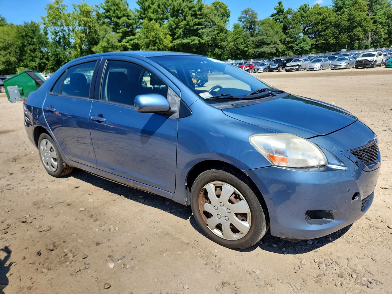 2012 Toyota Yaris Fleet Blue vin: JTDBT4K31CL021571
