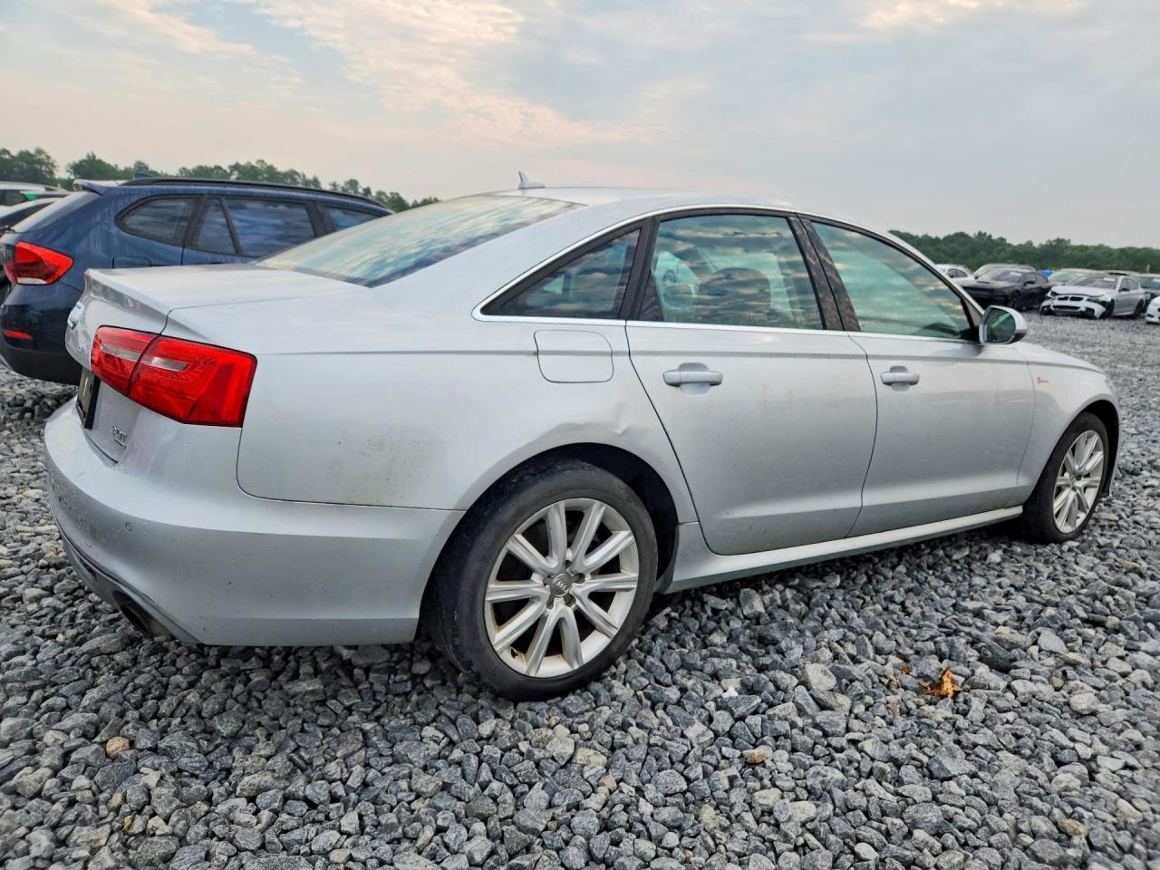 2015 Audi A6 Premium Plus Silver vin: WAUFGAFC8FN006621