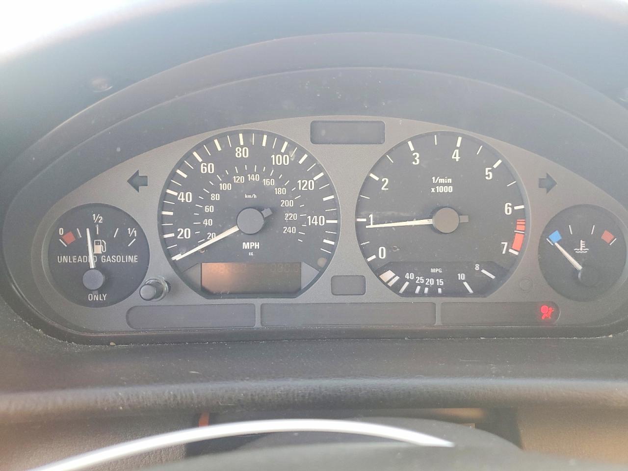 1996 Bmw 318 Ic Black vin: WBABH7326TEY00250