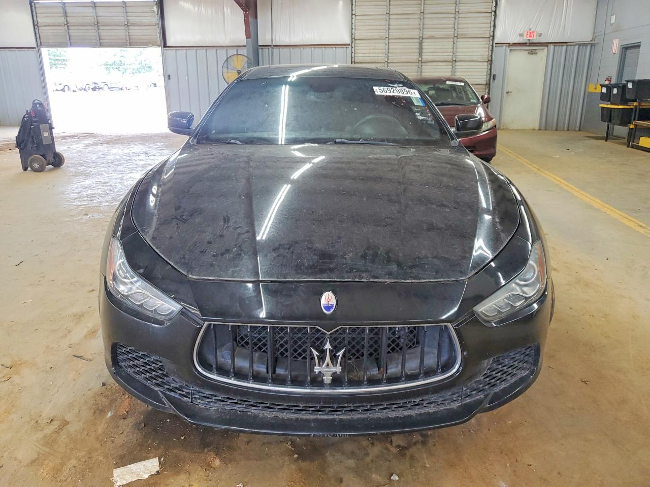 2014 Maserati Ghibli Black vin: ZAM57XSA4E1112149