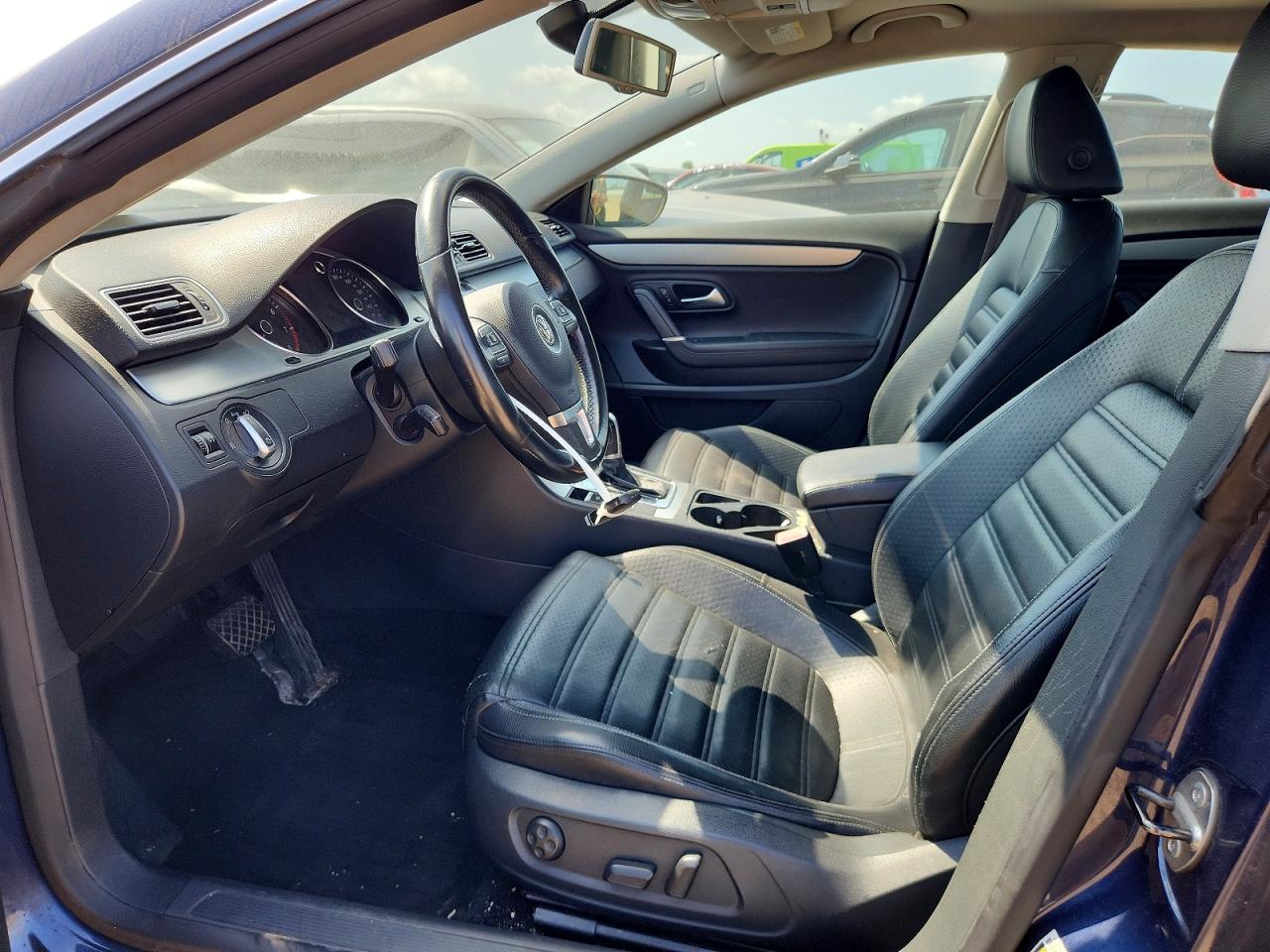 2012 Volkswagen Cc Luxury Blue vin: WVWHN7AN5CE509421