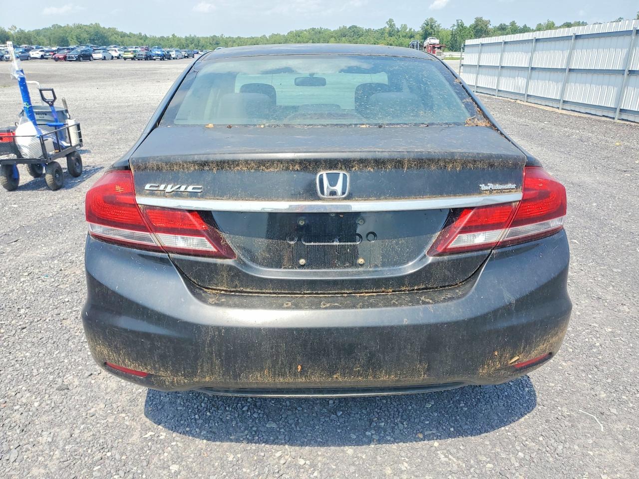 2014 Honda Civic Lx Black vin: 2HGFB2F59EH525310