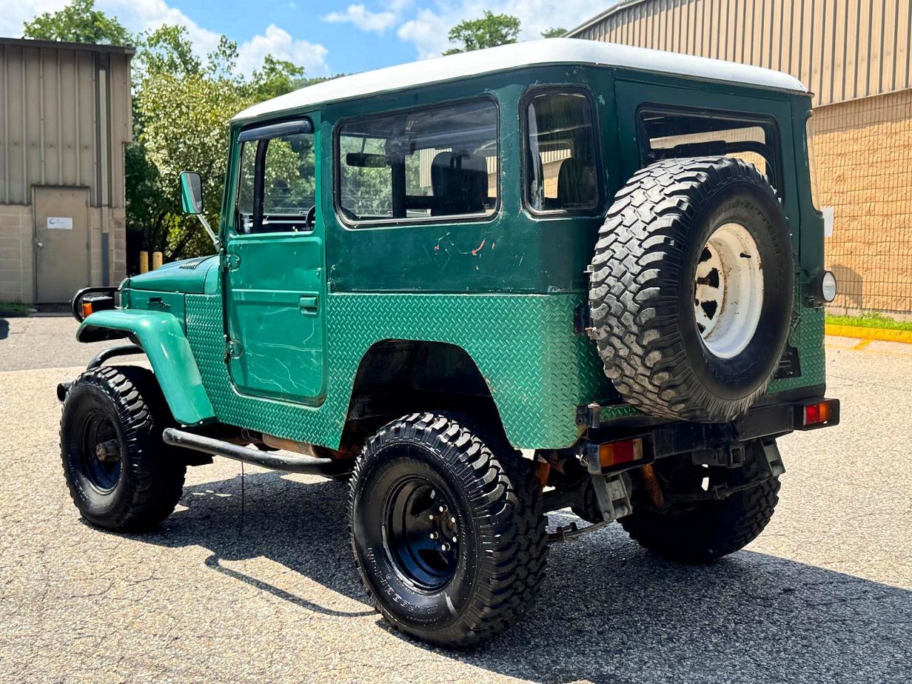 1977 Toyota Fj Cruiser Green vin: fj40249800