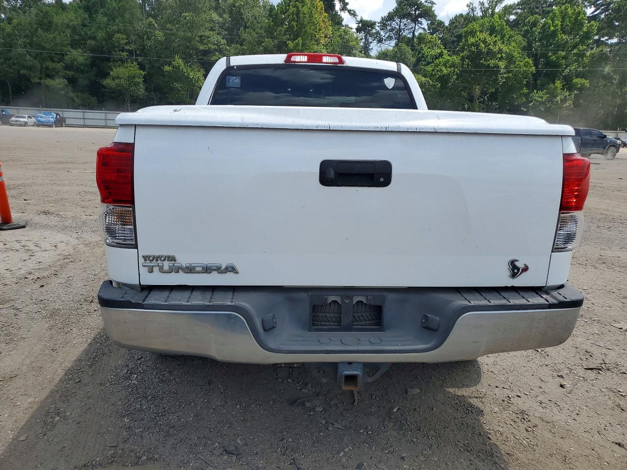 2013 Toyota Tundra Crewmax Sr5 White vin: 5TFEM5F12DX053867