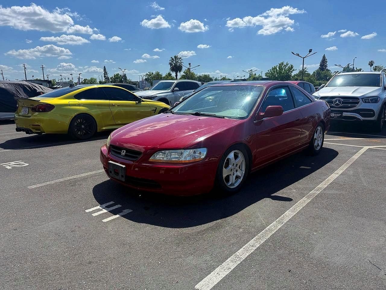 1999 Honda Accord Ex Red vin: 1HGCG2251XA010541