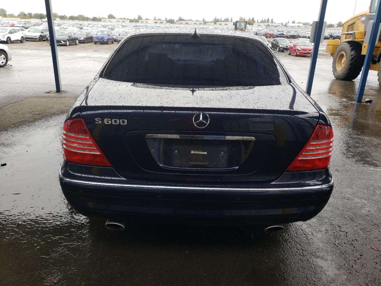 2001 Mercedes-benz S 600 Blue vin: WDBNG78J61A190162