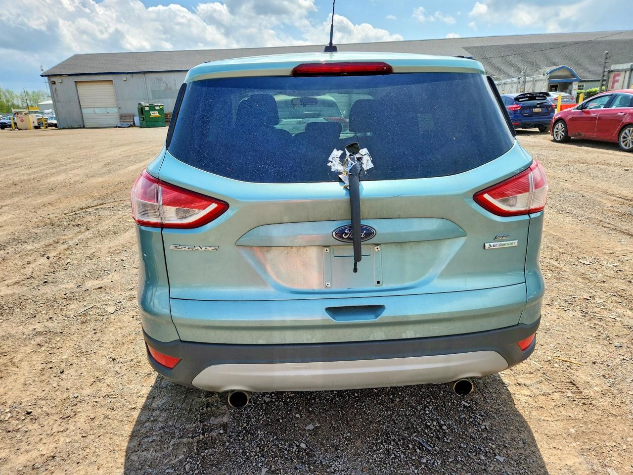 2013 Ford Escape Se Blue vin: 1FMCU0GX2DUB27184