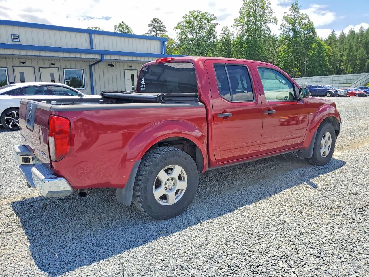 2006 Nissan Frontier Se Red vin: 1N6AD07W86C458232