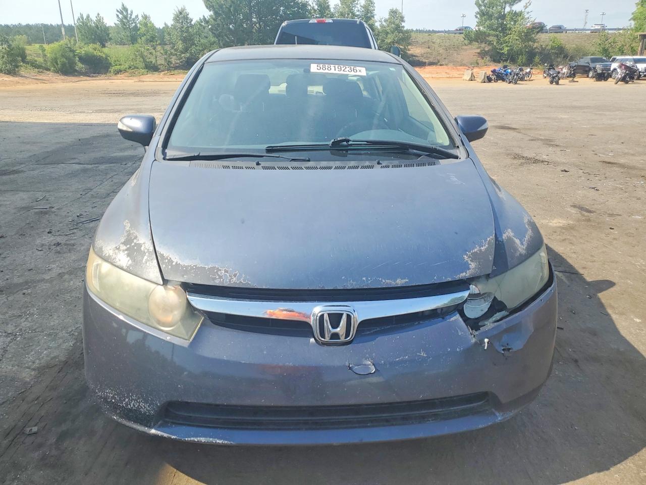 2008 Honda Civic Hybrid Blue vin: JHMFA36228S017611