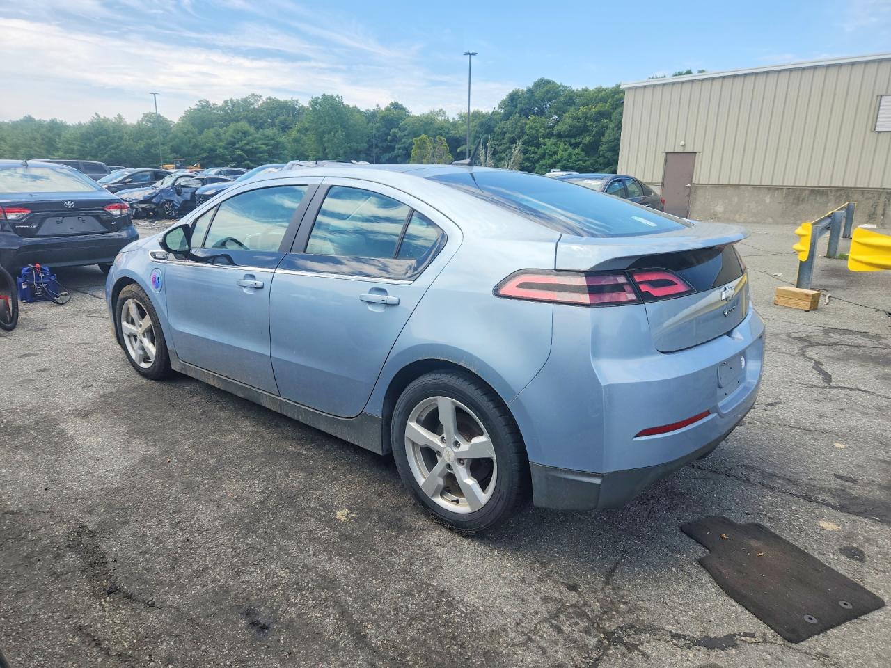 2013 Chevrolet Volt Blue vin: 1G1RA6E40DU104157
