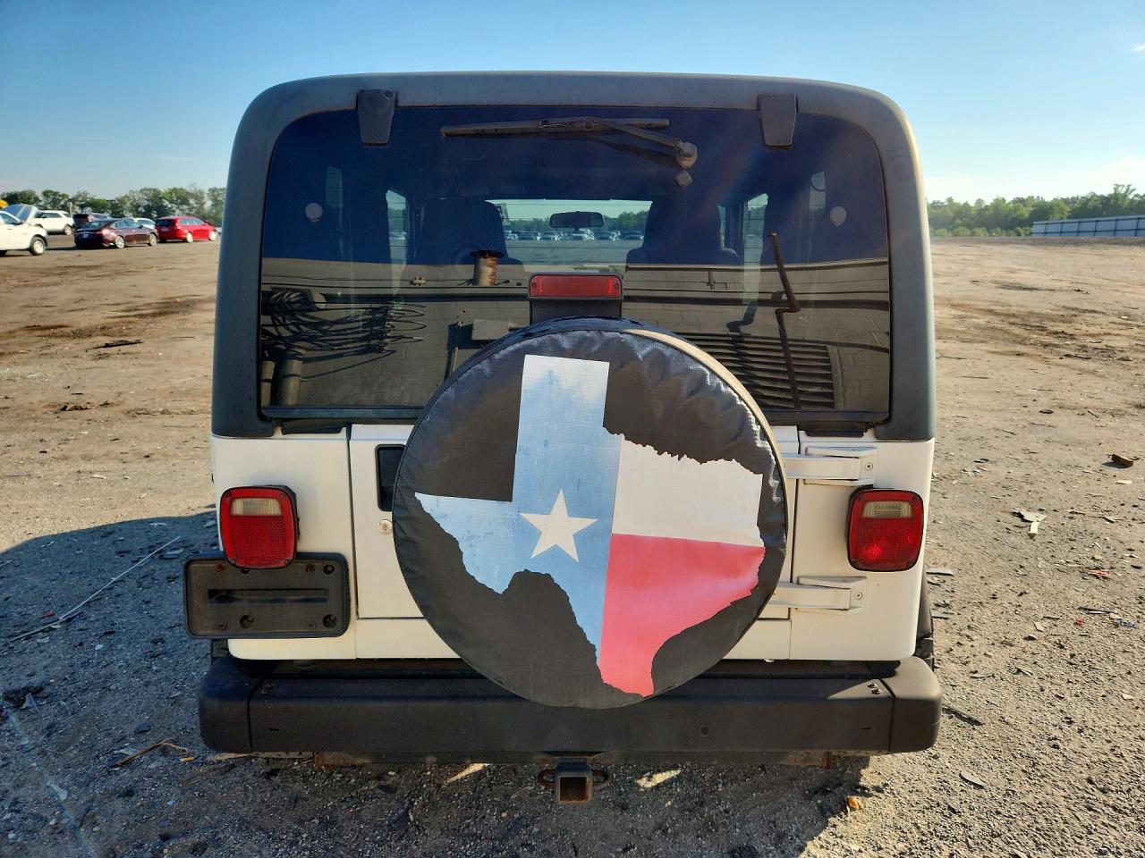 2003 Jeep Wrangler / Tj Sport White vin: 1J4FA49S23P371332