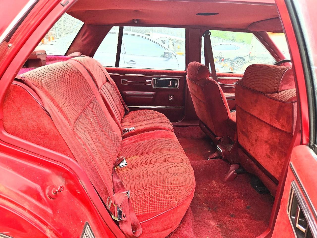 1991 Buick Lesabre Custom Red vin: 1G4HP54C6MH410692